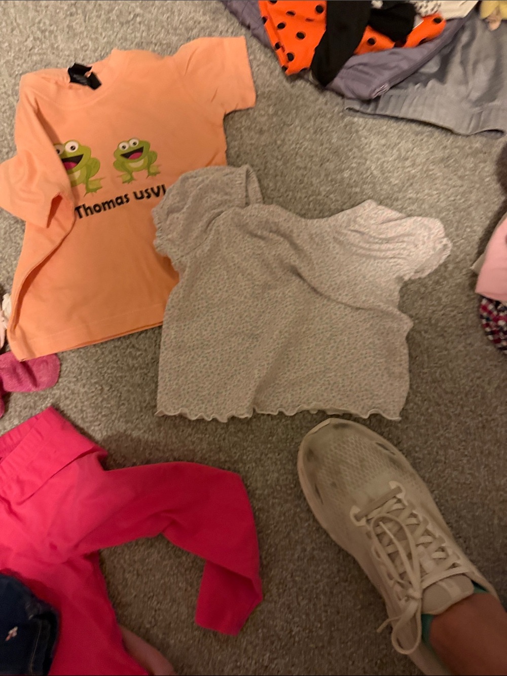 2t Girls Mixed Clothing Lot - Pink, White, Peach, Blue - Picture 7 of 15